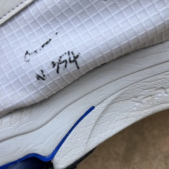 Nike Air Zoom Type SE White Royal Blue Men's Sneakers Size 8 - Picture 13 of 13